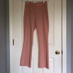 Pink sweat pants